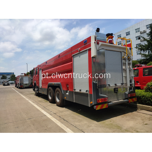 Venda de fábrica SINO HOWO 6X4 440HP veículo de emergência